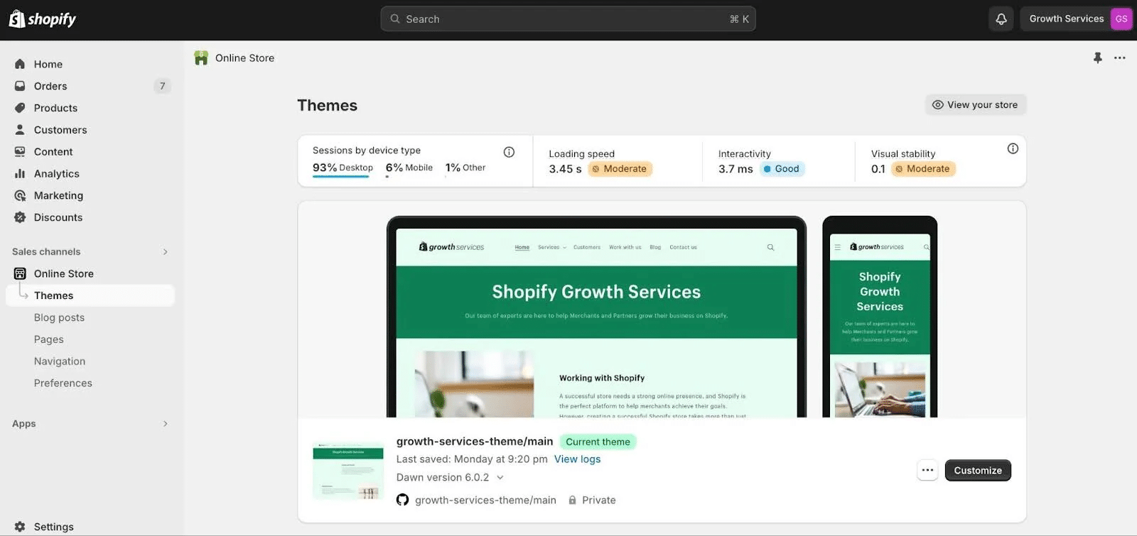 Shopify web design agency team planning ecommerce website strategy